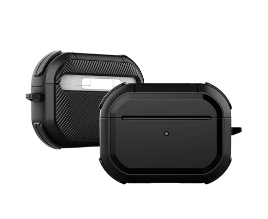 Футляр противоударный Black ed. для наушников Airpods Pro Black