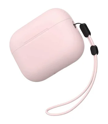 Силиконовый футляр BlueO Liquid silicone для наушников Airpods Pro 3 Pink Sand