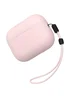 Силиконовый футляр BlueO Liquid silicone для наушников Airpods Pro 3 Pink Sand