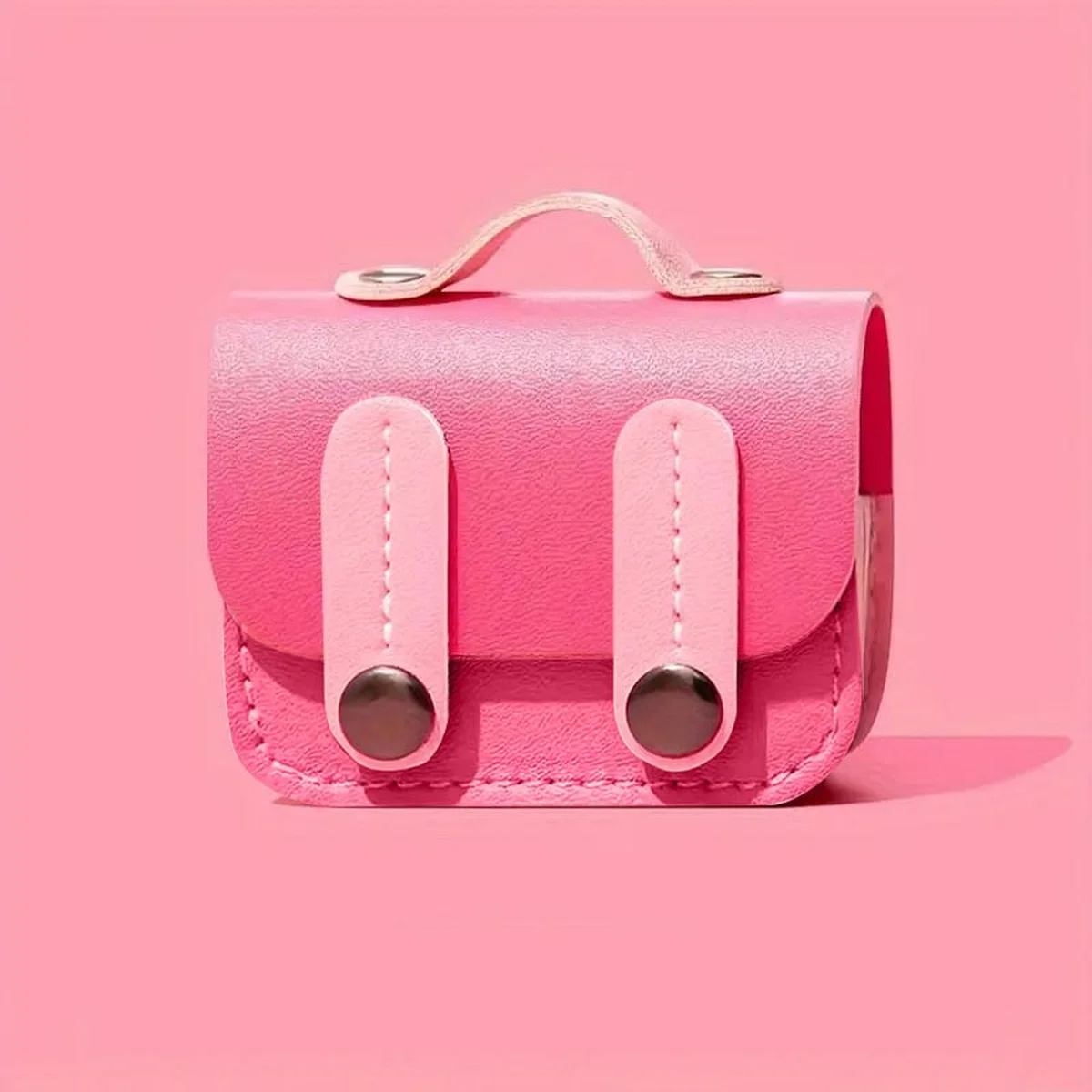 Кожаный футляр Briefcase для наушников AirPods 3 Pink