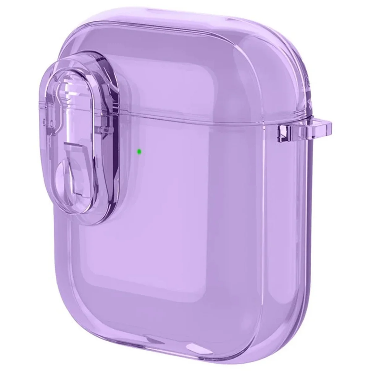 Футляр TPU Colorful для наушников Airpods 1/2 Purple