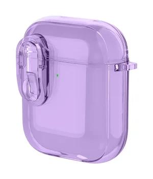 Футляр TPU Colorful для наушников Airpods 1/2 Purple