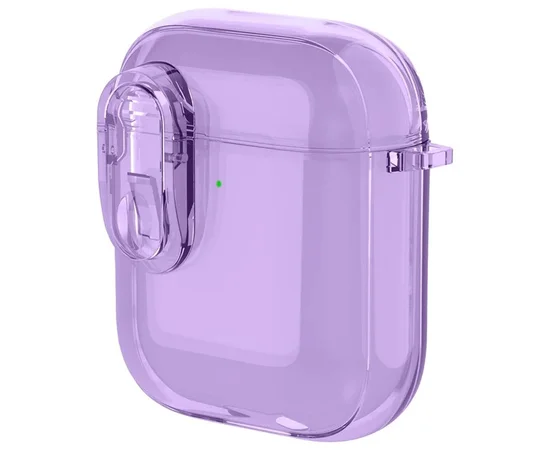 Футляр TPU Colorful для навушників Airpods 1/2 Purple
