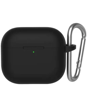 Силиконовый футляр BlueO Liquid silicone для наушников Airpods 4 Black