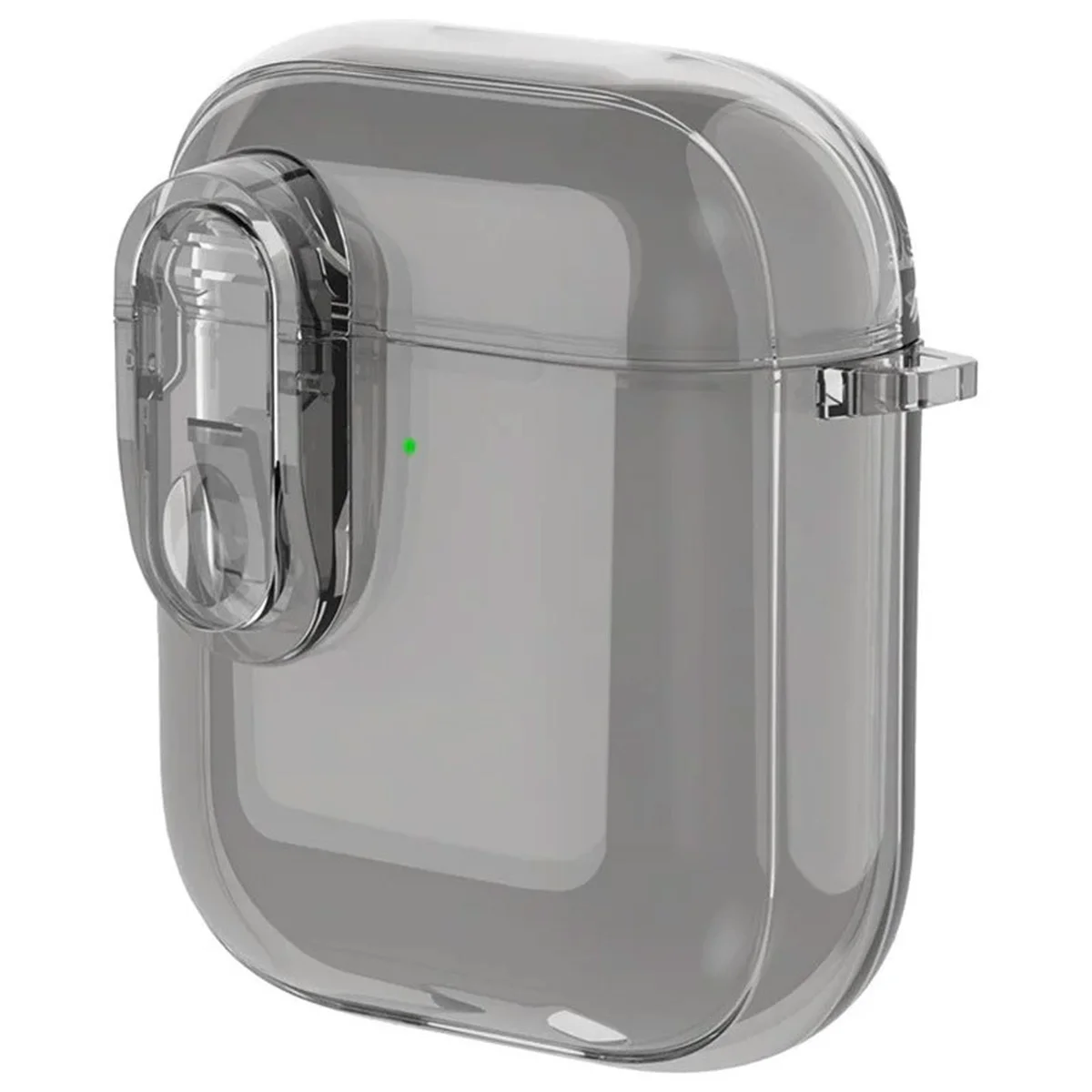 Футляр TPU Colorful для наушников Airpods 1/2 Black