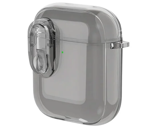 Футляр TPU Colorful для навушників Airpods 1/2 Black