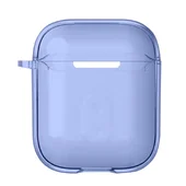 Футляр TPU Colorful для наушников Airpods 1/2 Blue