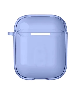 Футляр TPU Colorful для наушников Airpods 1/2 Blue