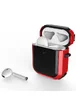 Протиударний футляр Black ed. для навушників Airpods 1/2 Red