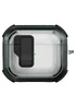 Футляр противоударный Locking Button для наушников Airpods 4 Apple Green