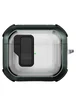 Футляр протиударний Locking Button для навушників Airpods 4 Apple Green