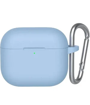 Силиконовый футляр BlueO Liquid silicone для наушников Airpods 4 Sky Blue