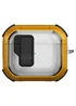 Футляр противоударный Locking Button для наушников Airpods Pro 2 / Pro Yellow