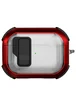 Футляр противоударный Locking Button для наушников Airpods Pro 2 / Pro Red