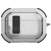 Протиударний футляр Locking Button для навушників Airpods Pro White