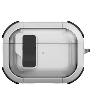 Протиударний футляр Locking Button для навушників Airpods Pro White