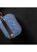 TPU чехол Bling World Rock Diamond для наушников AirPods 4 Голубой