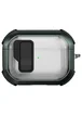 Футляр противоударный Locking Button для наушников Airpods Pro 2 / Pro Apple Green