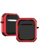 Протиударний футляр Black ed. для навушників Airpods 1/2 Red