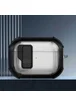 Футляр противоударный Locking Button для наушников Airpods Pro 2 / Pro Black