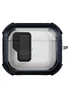 Футляр противоударный Locking Button для наушников Airpods 3 Blue