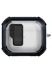 Футляр протиударний Locking Button для навушників Airpods 3 Blue