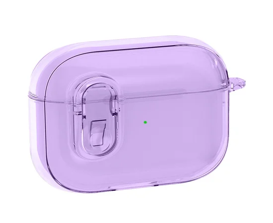 Футляр TPU Colorful для наушников Airpods Pro Purple
