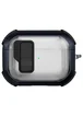Футляр противоударный Locking Button для наушников Airpods Pro Blue