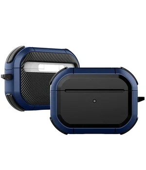 Футляр противоударный Black ed. для наушников Airpods Pro Blue
