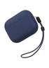 Силиконовый футляр BlueO Liquid silicone для наушников Airpods Pro 3 Navy Blue