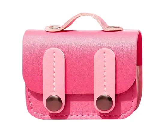 Кожаный футляр Briefcase для наушников AirPods 3 Pink