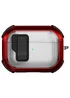 Футляр протиударний Locking Button для навушників Airpods Pro 3 Red