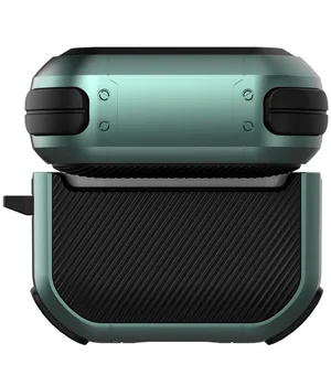 Протиударний футляр Black ed. для навушників Airpods 4 Apple Green