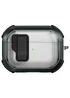 Футляр противоударный Locking Button для наушников Airpods Pro Apple Green