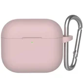 Силиконовый футляр BlueO Liquid silicone для наушников Airpods 4 Pink