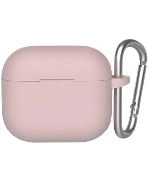Силиконовый футляр BlueO Liquid silicone для наушников Airpods 4 Pink