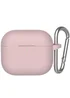 Силиконовый футляр BlueO Liquid silicone для наушников Airpods 4 Pink
