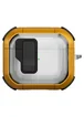 Протиударний футляр Locking Button для навушників Airpods Pro Yellow
