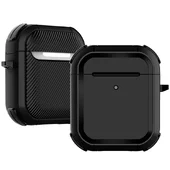 Протиударний футляр Black ed. для навушників Airpods 1/2 Black