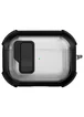 Футляр противоударный Locking Button для наушников Airpods Pro 2 / Pro Black