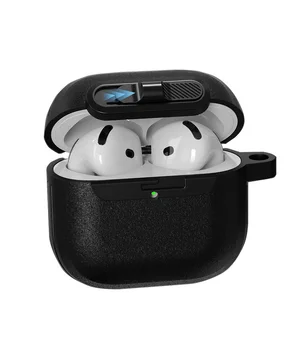 Футляр Frosted для наушников Airpods Pro Black