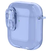 Футляр TPU Colorful для наушников Airpods 1/2 Blue
