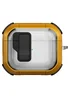 Футляр протиударний Locking Button для навушників Airpods 3 Yellow