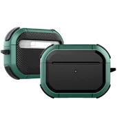 Футляр противоударный Black ed. для наушников Airpods Pro 2 / Pro Apple Green