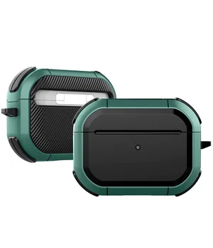 Футляр противоударный Black ed. для наушников Airpods Pro 2 / Pro Apple Green