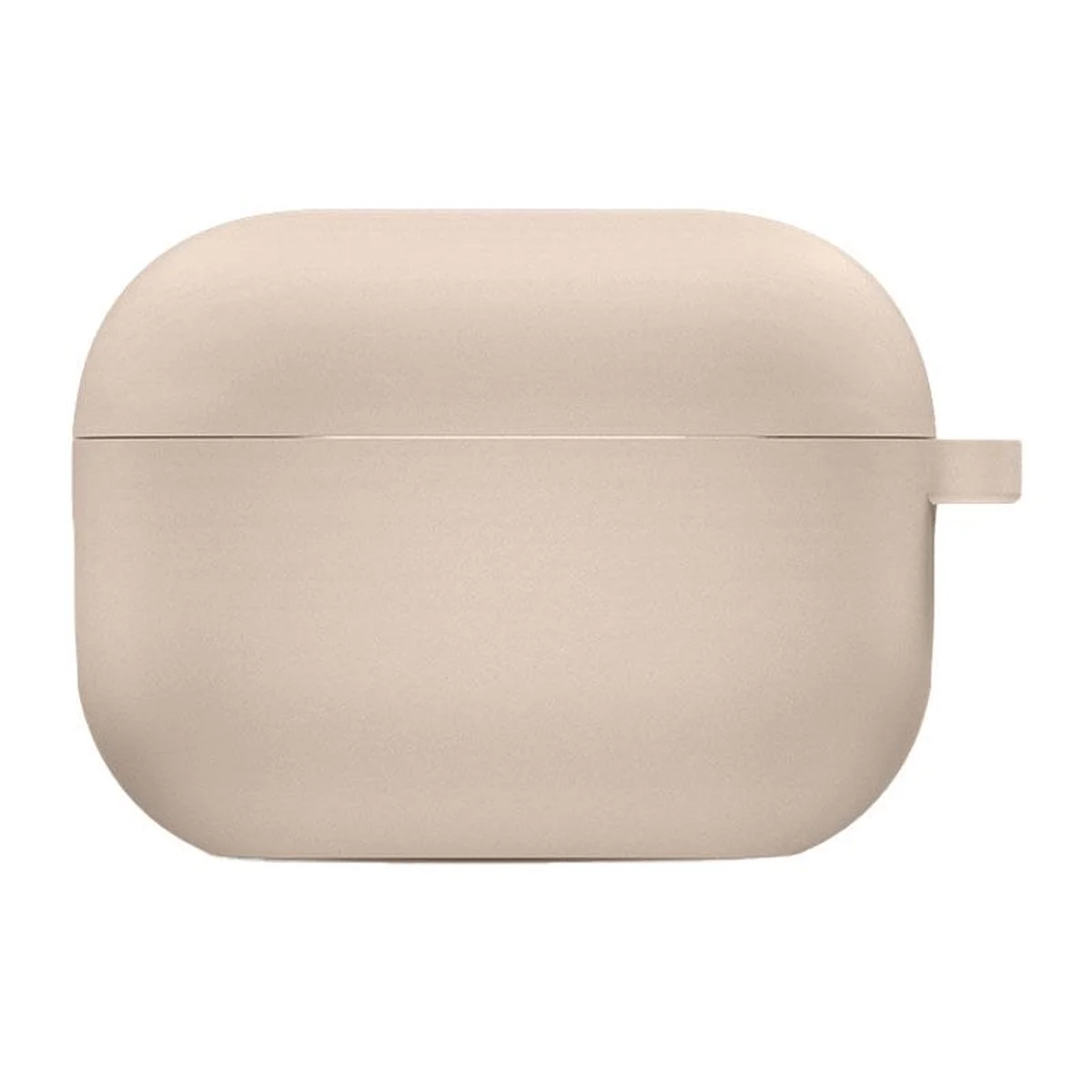 Силіконовий футляр із мікрофіброю для навушників Airpods Pro 3 Рожевий / Pink Sand