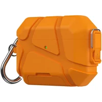 Ударопрочный футляр Titan Armor для наушников Airpods 4 Orange