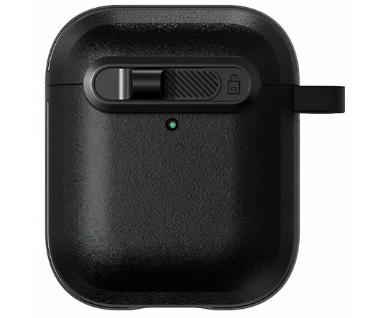 Футляр Frosted для наушников Airpods 1/2 Black