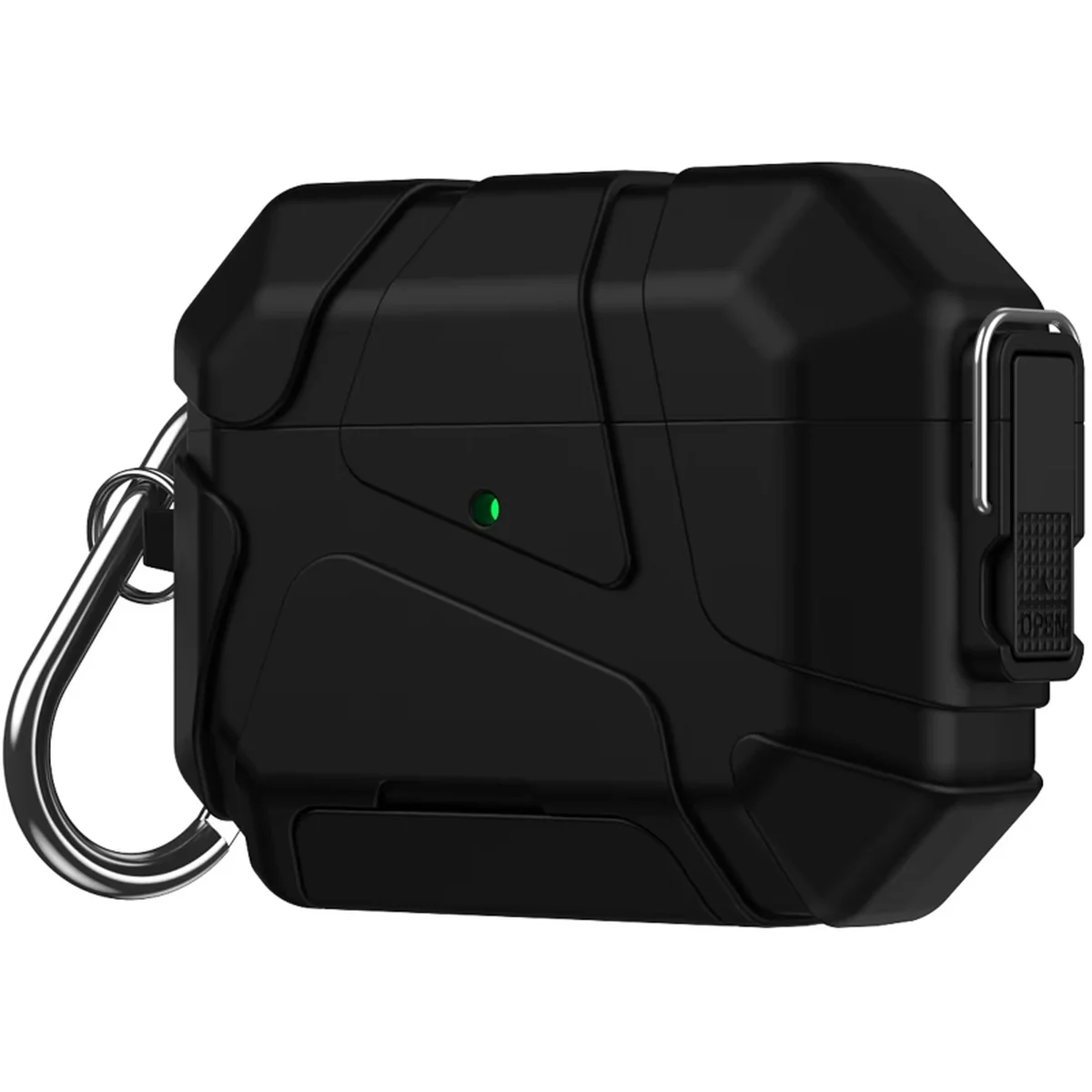 Ударопрочный футляр Titan Armor для наушников Airpods Pro 3 Black
