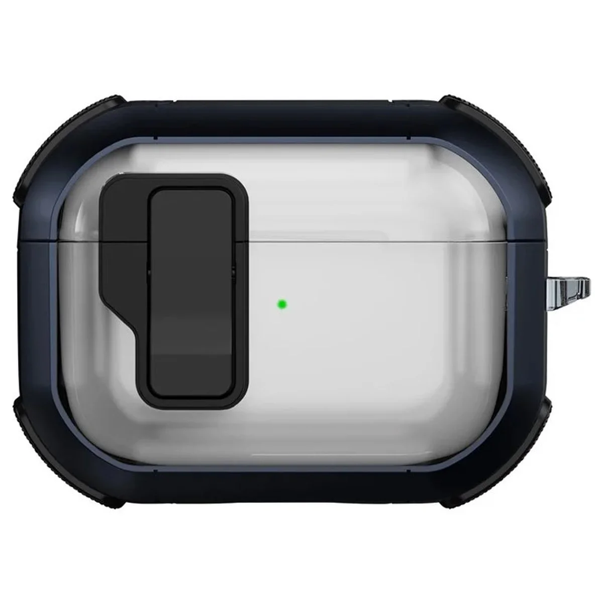 Футляр протиударний Locking Button для навушників Airpods Pro 2 / Pro Blue